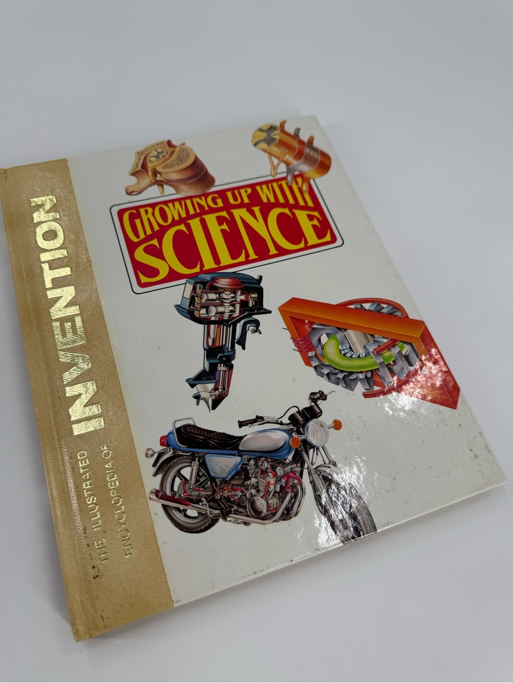 Growing Up With Science Vol 10 Illustrated Encyclopedia Invention 1984 HC